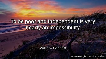 Englisches Zitat von William Cobbett als Bild