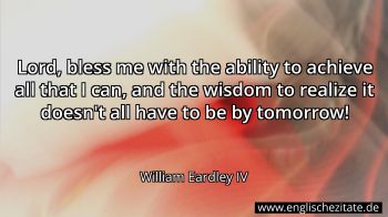 Englisches Zitat von William Eardley IV als Bild