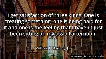 Englisches Zitat von William F. Buckley, Jr. als Bild
