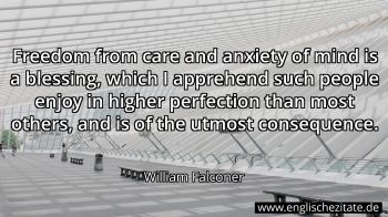 Englisches Zitat von William Falconer als Bild