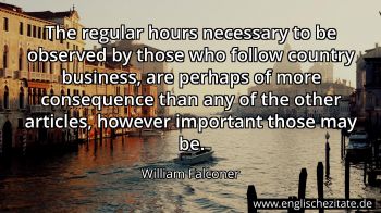 Englisches Zitat von William Falconer als Bild