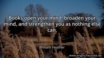 Englisches Zitat von William Feather als Bild