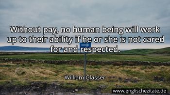 Englisches Zitat von William Glasser als Bild