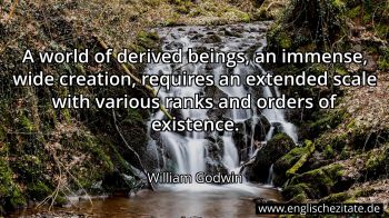 Englisches Zitat von William Godwin als Bild