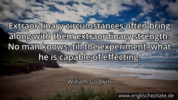 Englisches Zitat von William Godwin als Bild