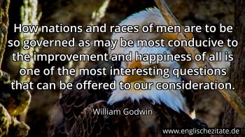Englisches Zitat von William Godwin als Bild