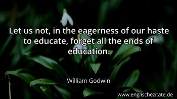 Englisches Zitat von William Godwin als Bild