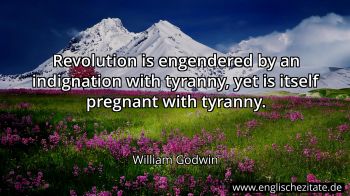 Englisches Zitat von William Godwin als Bild