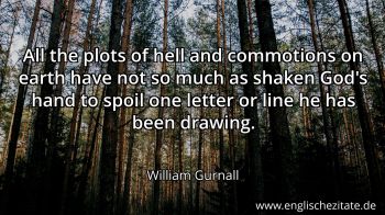 Englisches Zitat von William Gurnall als Bild