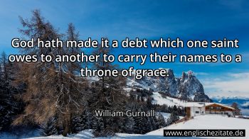 Englisches Zitat von William Gurnall als Bild