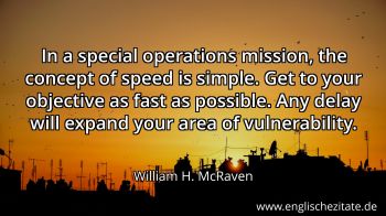 Englisches Zitat von William H. McRaven als Bild