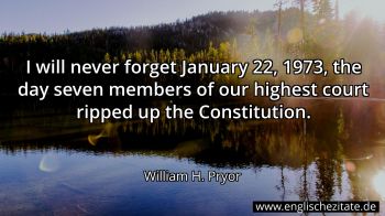 Englisches Zitat von William H. Pryor als Bild