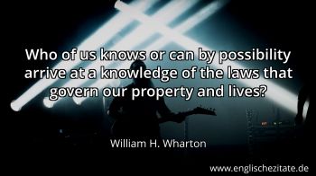 Englisches Zitat von William H. Wharton als Bild