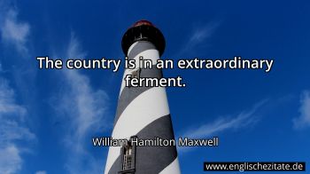 Englisches Zitat von William Hamilton Maxwell als Bild