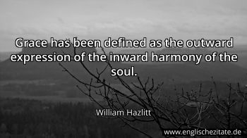 Englisches Zitat von William Hazlitt als Bild