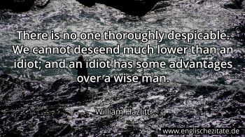 Englisches Zitat von William Hazlitt als Bild