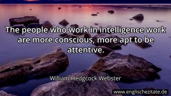 Englisches Zitat von William Hedgcock Webster als Bild