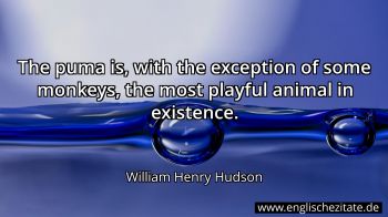 Englisches Zitat von William Henry Hudson als Bild