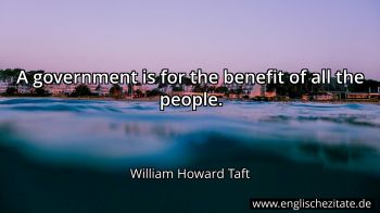 Englisches Zitat von William Howard Taft als Bild