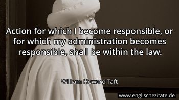 Englisches Zitat von William Howard Taft als Bild