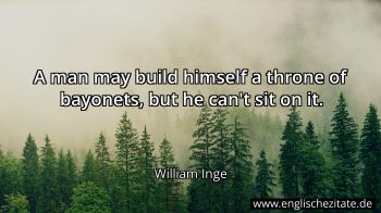 Englisches Zitat von William Inge als Bild