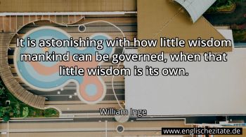 Englisches Zitat von William Inge als Bild
