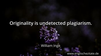 Englisches Zitat von William Inge als Bild