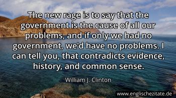 Englisches Zitat von William J. Clinton als Bild