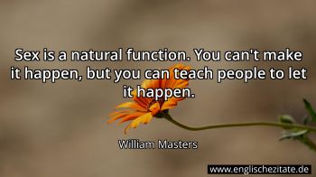 Englisches Zitat von William Masters als Bild