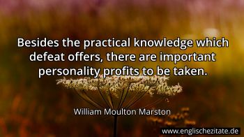 Englisches Zitat von William Moulton Marston als Bild