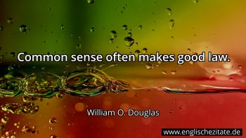 Englisches Zitat von William O. Douglas als Bild