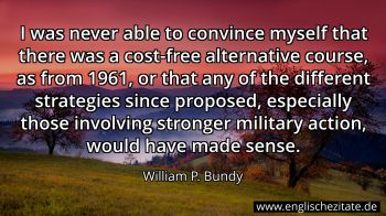 Englisches Zitat von William P. Bundy als Bild