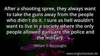 Englisches Zitat von William S. Burroughs als Bild