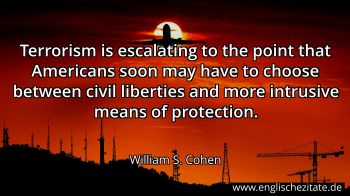 Englisches Zitat von William S. Cohen als Bild