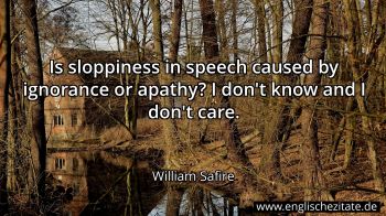 Englisches Zitat von William Safire als Bild