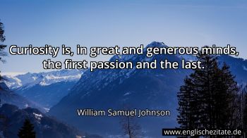 Englisches Zitat von William Samuel Johnson als Bild