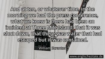 Englisches Zitat von William Scranton als Bild