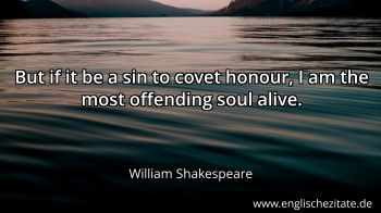 Englisches Zitat von William Shakespeare als Bild