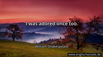 Englisches Zitat von William Shakespeare als Bild