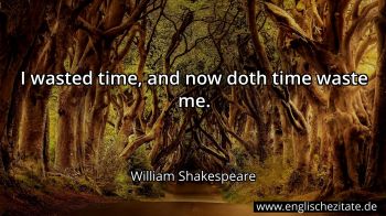 Englisches Zitat von William Shakespeare als Bild