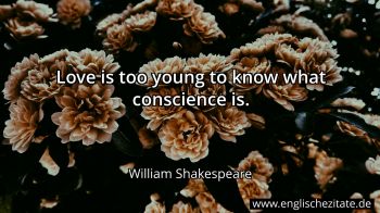 Englisches Zitat von William Shakespeare als Bild