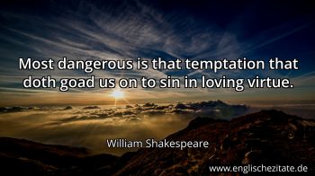 Englisches Zitat von William Shakespeare als Bild