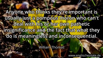Englisches Zitat von William Thomas als Bild