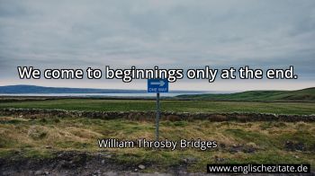Englisches Zitat von William Throsby Bridges als Bild