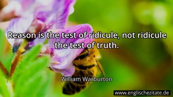 Englisches Zitat von William Warburton als Bild