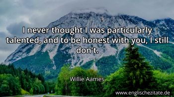 Englisches Zitat von Willie Aames als Bild
