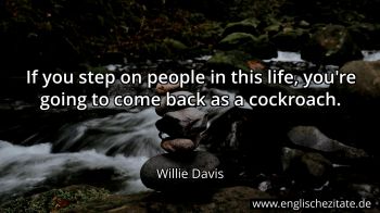 Englisches Zitat von Willie Davis als Bild
