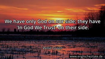 Englisches Zitat von Willie Green als Bild