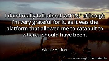 Englisches Zitat von Winnie Harlow als Bild