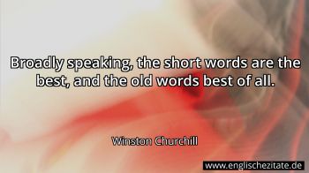 Englisches Zitat von Winston Churchill als Bild